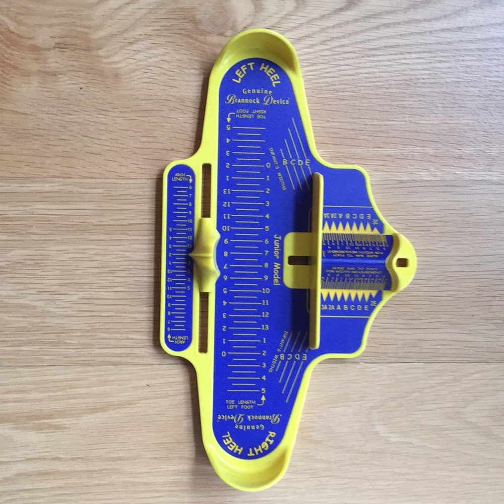 Kids Brannock Foot / Shoe Measuring Device